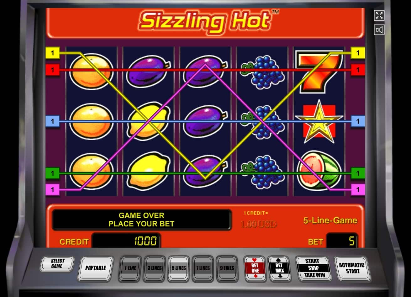 Играть в sizzling hot deluxe